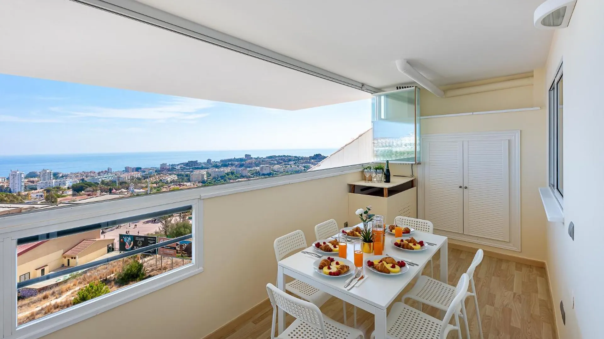 797 Holiday Rentals- Espectacular Piso Para 6 Con Vistas Al Mar Benalmádena