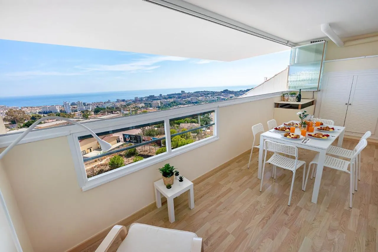 797 Holiday Rentals- Espectacular Piso Para 6 Con Vistas Al Mar Benalmádena